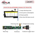 Batería de Repuesto L17M3PG1 para Lenovo IdeaPad 3-14ADA05 3-14ARE05 3-14IIL05 3-14IML05 3-15ARE05 3-15IIL05 3-15IML05 Series - RDSJK 4