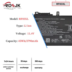 Batería de Repuesto RG04XL para HP ProBook 430 440 445 450 455 455R G6/G7 ZHAN - RDSJ