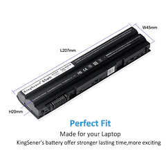 Batería de Repuesto N3X1D para DELL Latitude E6540 E6440 E5530 E5430 E6520 E6420 T54FJ 8858X - KingSener