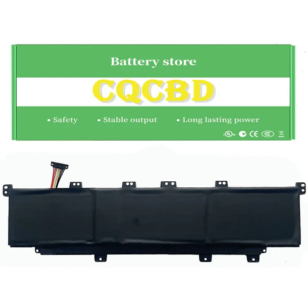 Batería de Repuesto C21-X502 para Asus X502 X502C X502CA S500 S500C S500CA PU500C PU500CA V500C - CQCQ 2