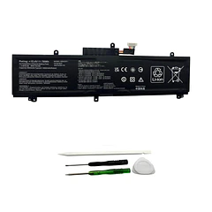 Batería de Repuesto C41N1837 para ASUS ROG Zephyrus S G15 GA501I GA502 GA502DU GA502GU GU502DU - Yafda