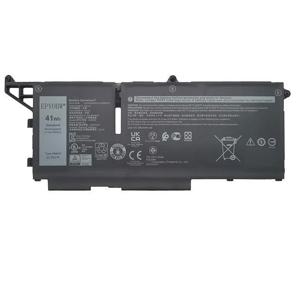 Batería de Repuesto M69D0 para Dell Latitude 5430 5530 / Dell Precision 3570 / Dell - EPYOBW 1