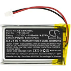 Batería de Repuesto CS-SMH300SL para Sena SP46 50S 30K (3.7V) - Enyuly 3