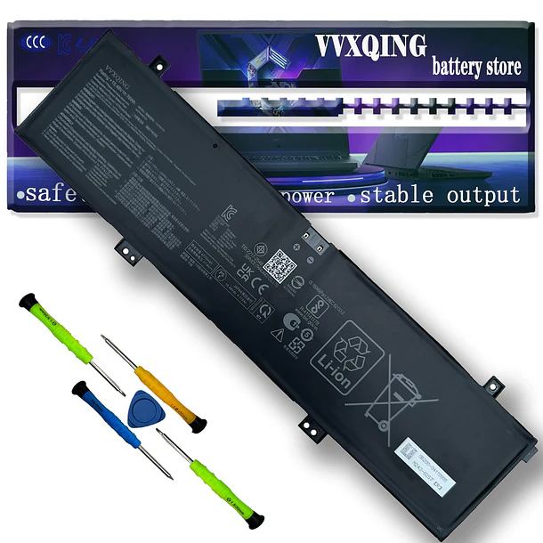 Batería de Repuesto C41N2101 para Asus ROG G14 GA402R TUF FX517 Zenbook Pro 14 Duo - VVXQING 1