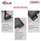 Batería de Repuesto CP03XL para Lenovo Ideapad Gaming 3i 3-15ACH6 82K1 Model 82K20015US 82K200UTUS 3-15IHU6 5
