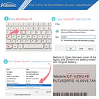 Batería de Repuesto CF-VZSU48 para Panasonic Toughbook CF-19 CF19 MK1 MK2 MK3 MK4 MK5 MK6 - AURUNHO 4