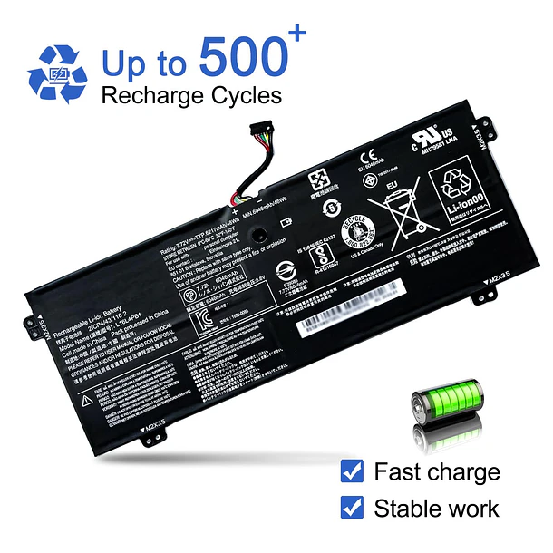 Batería de Repuesto L16L4PB1 para Lenovo Yoga 720-13IKB 730-13IKB 730-13IWL Series L16M4PB1 5B10M52739 5B10M52738 5B10M52740 - JOTACT 5