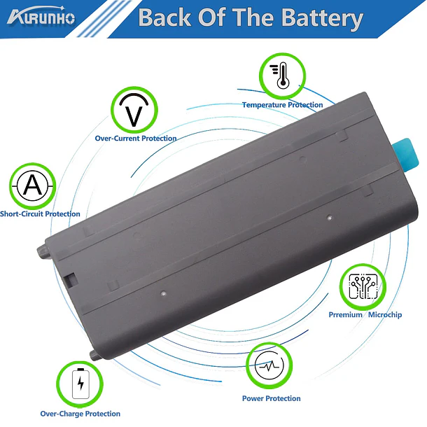 Batería de Repuesto CF-VZSU48 para Panasonic Toughbook CF-19 CF19 MK1 MK2 MK3 MK4 MK5 MK6 - AURUNHO 6