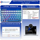 Batería de Repuesto A1322 para HP Pavilion X360 14 14M Series 14M-BA011DX 14M-BA013DX 14M-BA114DX 14-BA1XX 4