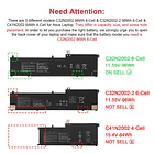 Batería de Repuesto C32N2002 para ZenBook Pro 15 X535 UX535L UX535LI - MULS 3