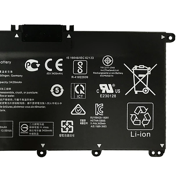 Batería de Repuesto HT03XL para HP Pavilion 14-CE 14-CF 14Q-CS 15-CR 15G-DR 15T 17-by/Pavilion 240 - EPYOBW 3