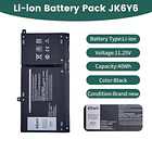 Batería de Repuesto JK6Y6 para Dell Inspiron 5300 5301 5401 5402 5408 5409 5501 5508 2