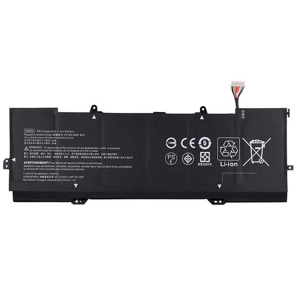 Batería de Repuesto HSTNN-DB8H para HP Spectre X360 15-CH 15-CH002TX 15-CH013TX 2018 Series Notebook 928427-271 - Vvsialeek 1