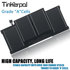 Batería de Repuesto A1405 para MacBook Air 13 inch A1377 A1369 (Late 2010 Mid 2011 - Tinkerpal