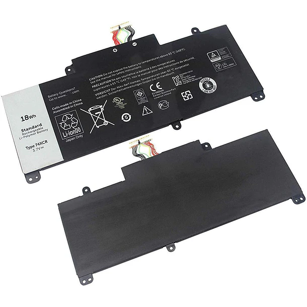 Batería de Repuesto BT04XL para Dell Venue 8 Pro 5830 Tablet Series(3.7V 18Wh) - HBFVG 5