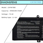 Batería de Repuesto C41N1908 para Asus ROG Zephyrus G14 GA401II GA401IV GA401IH GA401IU GA401IV GA401IV-BR9N6 - ENHONGFENG 2