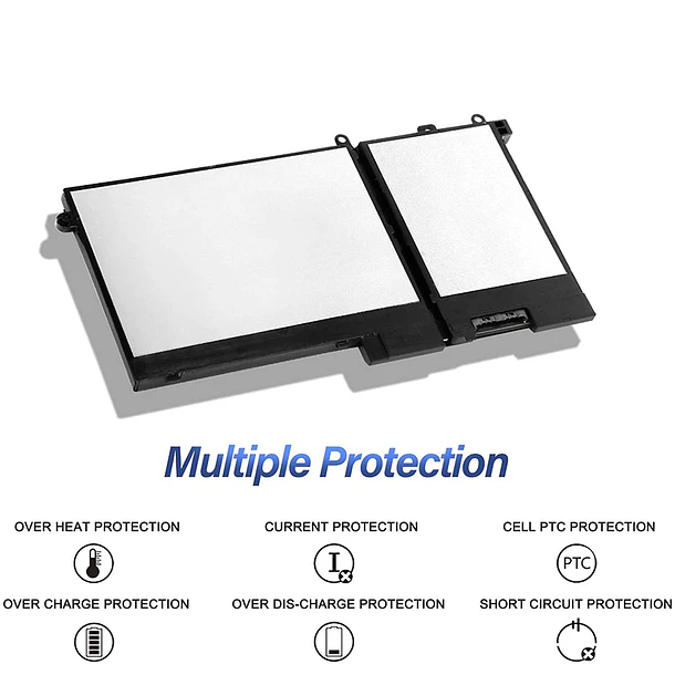 Batería de Repuesto 93FTF para Dell Precision 15 3520 3530 Latitude 5280 5288 E5480 E5580 5