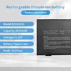 Batería de Repuesto para Asus VivoBook 15 X505BP X505BA X505BA-BR016T Series Notebook Black (11.55V - Hubei 2