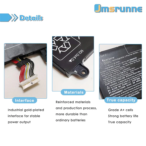 Batería de Repuesto BX03XL para HP EliteBook 830 860 865 835 840 845 G11 ZBook - Jmsrunne 3