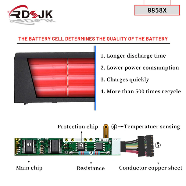 Batería de Repuesto 45N1096 para Dell Inspiron 14R 5420 15R 5520 17R 7720 4420 4520 4