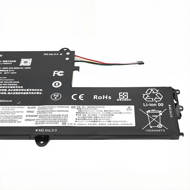 Batería de Repuesto L14M2P21 para Lenovo ideapad 330S-15ARR 330s-14ikb 320s-14ikb 330S-15IKB 310S-14 Ideapad 310S Ideapad - Tanch 5