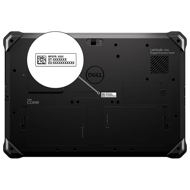 Batería de Repuesto 6WVHD para DELL Latitude 7230 Rugged Extreme Series Laptops P/N: T06H T06H001 - DELL 3