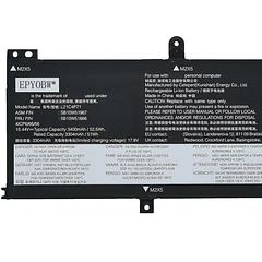 Batería de Repuesto L21C4P71 para Lenovo ThinkPad T14 / P14s Gen 3 / ThinkPad T14 - EPYOBW
