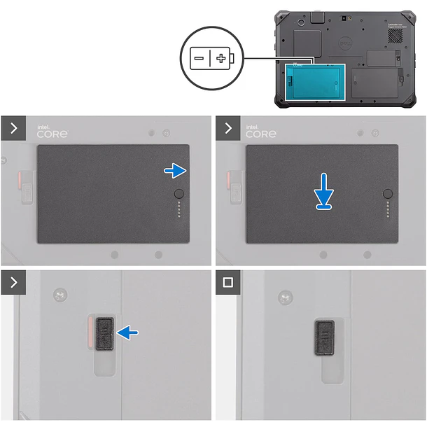 Batería de Repuesto 6WVHD para DELL Latitude 7230 Rugged Extreme Series Laptops P/N: T06H T06H001 - DELL 4