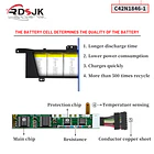 Batería de Repuesto KB06XL para Asus ZenBook Pro Duo UX581 UX581G UX581GV UX581LV UX581GV-H2004T XB74T 4