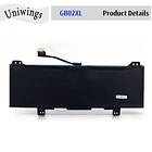 Batería de Repuesto GB02XL para diversos equipos compatibles según modelo GB02XL - HCSK 2