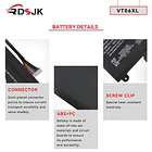 Batería de Repuesto VT06XL para HP Envy 17-3000 17-3070 17-3200 17t-3000 17t-3200 TPN-I103 HSTNN-IB3F HSTNN-DB3F - RDSJ 5