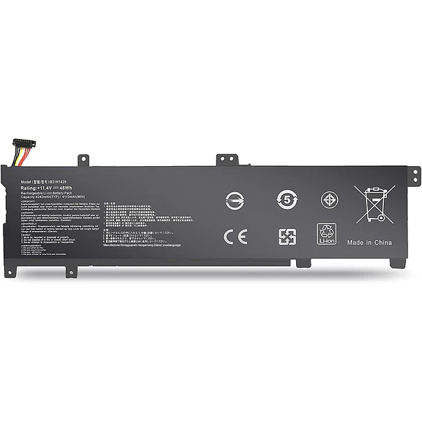 Batería de Repuesto B31N1429 para Asus A501LB5200 K501 K501UX K501UQ K501LX K501LB K501L A501L K501U 1