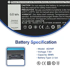 Batería de Repuesto 4GVMP para Dell Latitude 5400 5500 - ANTIEE 4