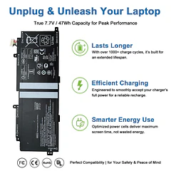 Batería de Repuesto MR02XL para HP Elite X2 G4 / Elite X2 G8 Series Tablet - HPXXDJA