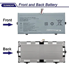 Batería de Repuesto AA-PBRN4ZU para Samsung Galaxy Book Flex 930QCG 930QCJ 930XCJ NP930QCG-K01 950QCG-X01 950QCJ - SUNNEAR