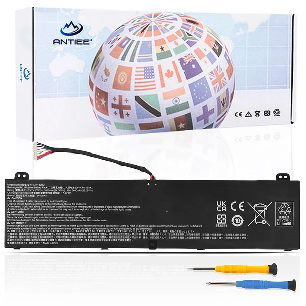 Batería de Repuesto AP18JHQ para Acer ConceptD 7 CN715-71 7 Pro CN715-71P - ANTIEE 1