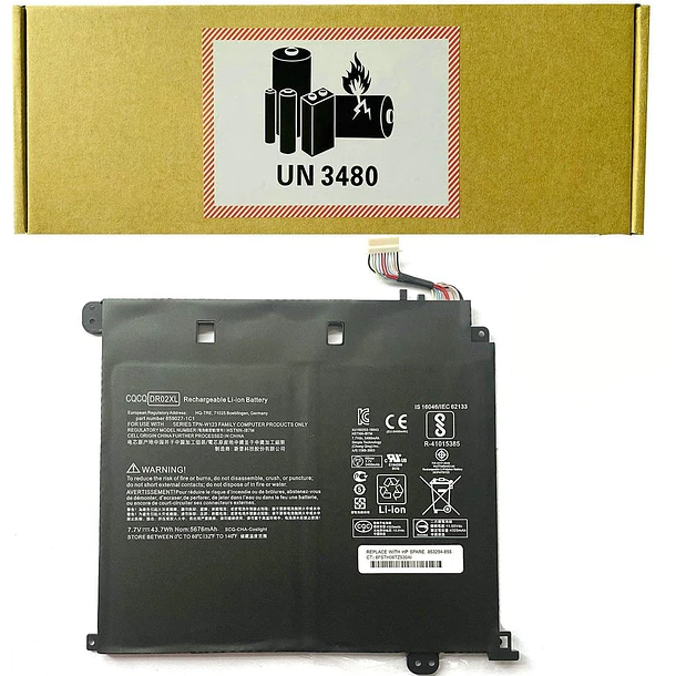 Batería de Repuesto DR02XL para HP Chromebook 11 G5 Series HSTNN-IB7M 11-V 11-V000 11-V000na 11-V000nq - CQCQ 1