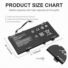 Batería de Repuesto SG03XL para HP Envy M7-U109DX M7-U009DX 17t-U000 17-U011NR 17-U163CL 849048-421 849049-421 849314-850 - HJTPOWER