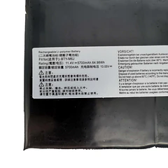 Batería de Repuesto BTY-M6J para MSI GS63 GS63VR GS73 GS73VR WS63 WS63VR Series Notebook MS-16K4 - YXKC