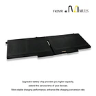Batería de Repuesto FK0VR para Dell Latitude 5330 7330 7430 7530, Latitude 5330 2-in-1/7330 2-in-1/7430 - MULS 5