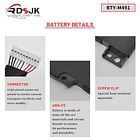 Batería de Repuesto BTY-L78 para MSI Modern 15 A10M A10M-028DE A10M-029 A10RAS A10RAS-076FR A10RAS-206IT A10RB - RDSJ 6
