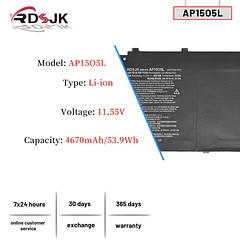 Batería de Repuesto P83V9 para Acer Aspire S 13 S13 S5-371 S5-371-52JR S5-371-56VE S5-371-7278 S5-371-53NX