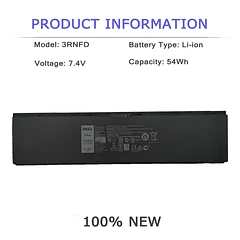 Batería de Repuesto 3RNFD para Dell Latitude E7440 E7450 E7420 7440 7450 PFXCR 34GKR F38HT - DELL