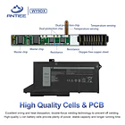 Batería de Repuesto WY9DX para Dell Latitude 5420/5520 - ANTIEE 4
