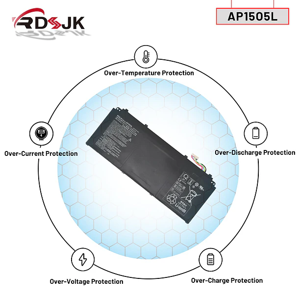 Batería de Repuesto P83V9 para Acer Aspire S 13 S13 S5-371 S5-371-52JR S5-371-56VE S5-371-7278 S5-371-53NX 6