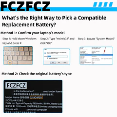 Batería de Repuesto L19C4PD1 para Lenovo Yoga C640-13IML LTE/Yoga C640-13IML / IdeaPad Yoga 6-13ARE05 6-13ALC6 - FCZFCZ