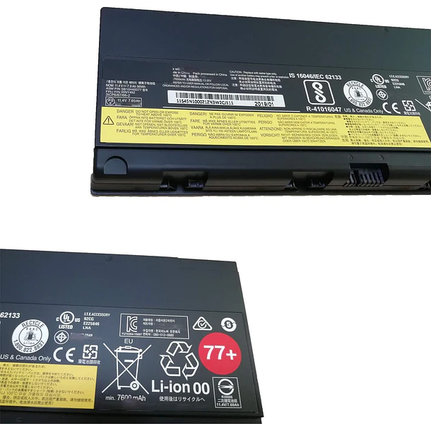 Batería de Repuesto PK03XL para Lenovo P50 P51 P52 Series (11.4V 90Wh) - HBFVG 4