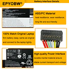Batería de Repuesto L19C3PF5 para Lenovo IdeaPad 5-15IIL05 5-15ARE05 5-15ITL05 5-15ALC05 5-15IAL7 5-15ABA7 Series L19M3PF6 - EPYOBW 5