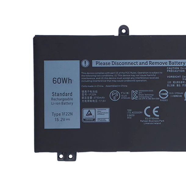 Batería de Repuesto 1F22N para Alienware M15 M17 R1 G7 7590 7790 5590-D2783W D2743B D2865B - 7xinbox 5