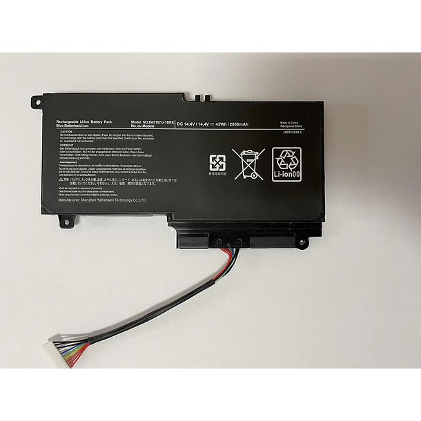 Batería de Repuesto Satellite L45 para Toshiba Satellite P55t-A5202 S55-A5295 S55-A5294 S55-A5275 S55-A5279 P55-A5200 L55-A5226 S55t-A5258NR - Powerforlaptop 3